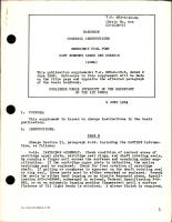 Overhaul Instructions for Emergency Fuel Pump - Parts 19902 and 20653-2