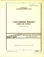 Instructions for G-3800 Electrically Retractable Light