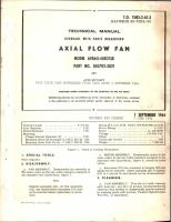 Overhaul with Parts Breakdown for Axial Flow Fan - Model AVR60-40D2138 - Part 500702-3021