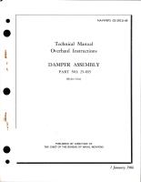 Overhaul Instructions for Damper Assembly - Part 25-015
