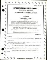 Operational Supplement to Illustrated Parts Breakdown for T-28B and T-28C Aircraft