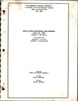 Installation, Maintenance, and Overhaul of H14-932 Wheel and Brake Assembly, H3-845 Wheel Assembly, and H2-642 Brake Assembly on Curtiss C-46