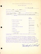 Technical Information for Serial Number 3691