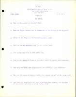 Study Guide for Bal-O-Dial -  Consolidated Aircraft, First Phase