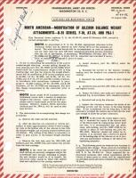 Modification of Aileron Balance Weight Attachments for B-25