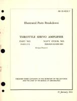 Illustrated Parts Breakdown for Throttle Servo Amplifier Part No. 15403-2-A 