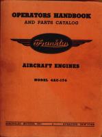 Operators Handbook and Parts Catalog for Franklin Engine Model 4AC-176