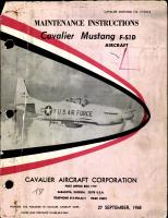 Maintenance Instructions - Cavalier Mustang - F-51D