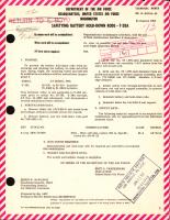 Safetying Battery Hold-Down Rods For T-28A