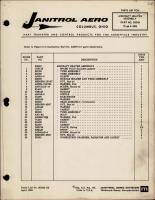 Parts List for Aircraft Heater Assembly Type S-300 - Part 30D43 