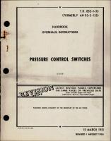 Overhaul Instructions for Pressure Control Switches 