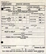 Technical Information for Serial Number 2134