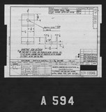 Manufacturer's drawing for North American Aviation B-25 Mitchell Bomber. Drawing number 62A-33645