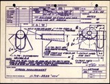 Manufacturer's drawing for Globe/Temco Swift Drawings & Manuals. Drawing number 3210
