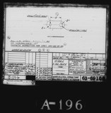 Manufacturer's drawing for Vultee Aircraft Corporation BT-13 Valiant. Drawing number 63-69106